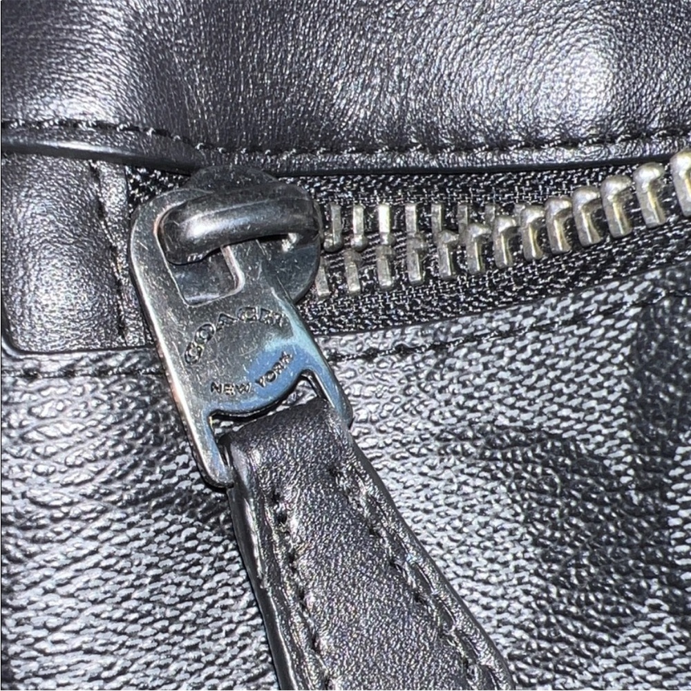 Coach Black and Gray Men's Belt Bag - Picture 5 of 5